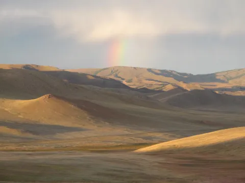 Solid Earth landscape