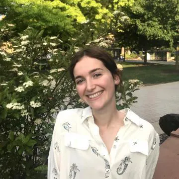 Esmira Bibaj, graduate student in Lehigh's earth and environmental studies program