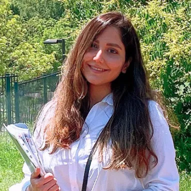 Mahboubeh Boueshagh, graduate student in Lehigh's earth and environmental sciences program